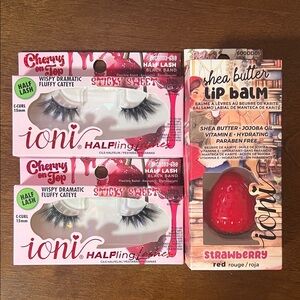 Half Lashes & Lip Balm